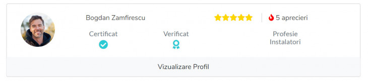 card instalator card instalator certificat verificat