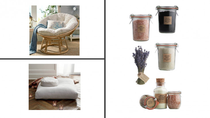 cadouri de craciun scaun ratan perna podea saruri de baie