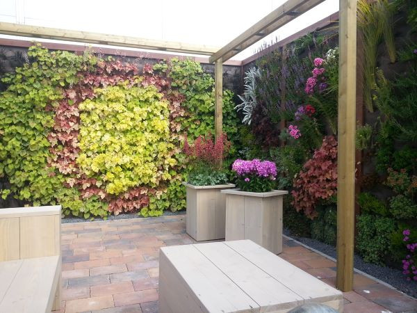 landscaping gradina Landscaping gradina interioara perete plante
