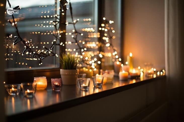 lumanari lumina difuza lumanari pervaz lumina ambientala difuza