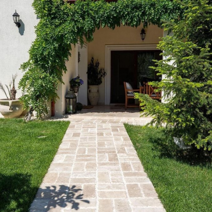 travertin exterior intrare casa travertin exterior intrare casa plante decorative