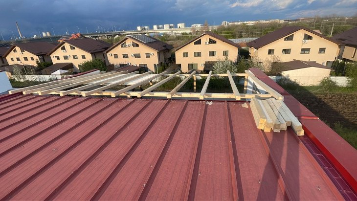 Executie acoperis in Domnesti, Bucuresti