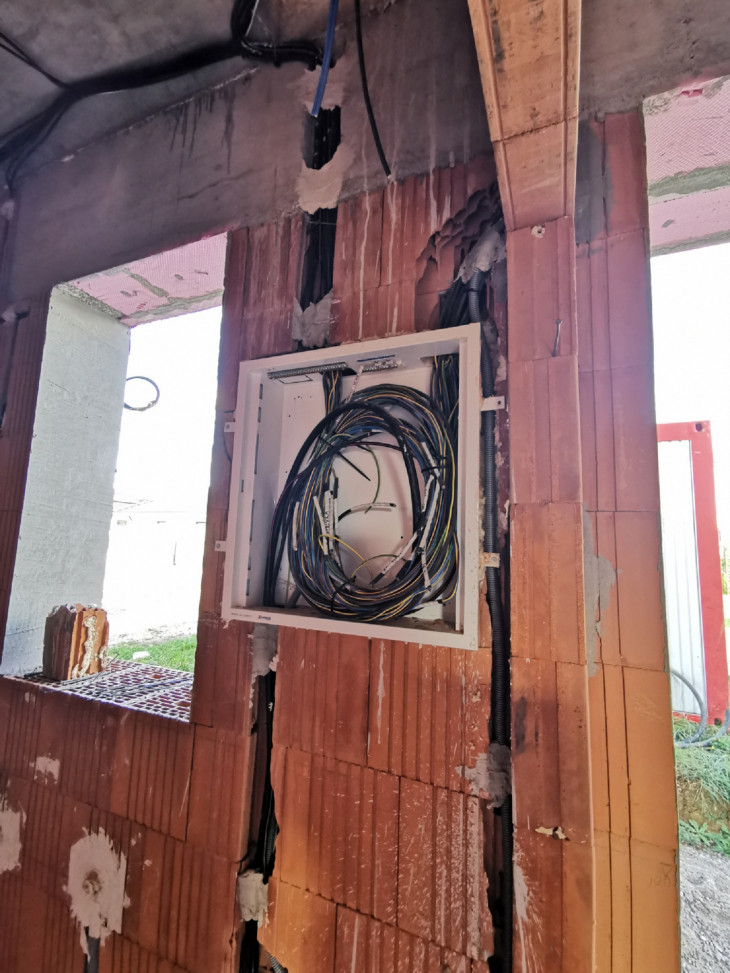 Instalatie electrica cablare structurala