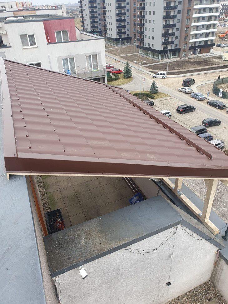 Terasa pergola lemn