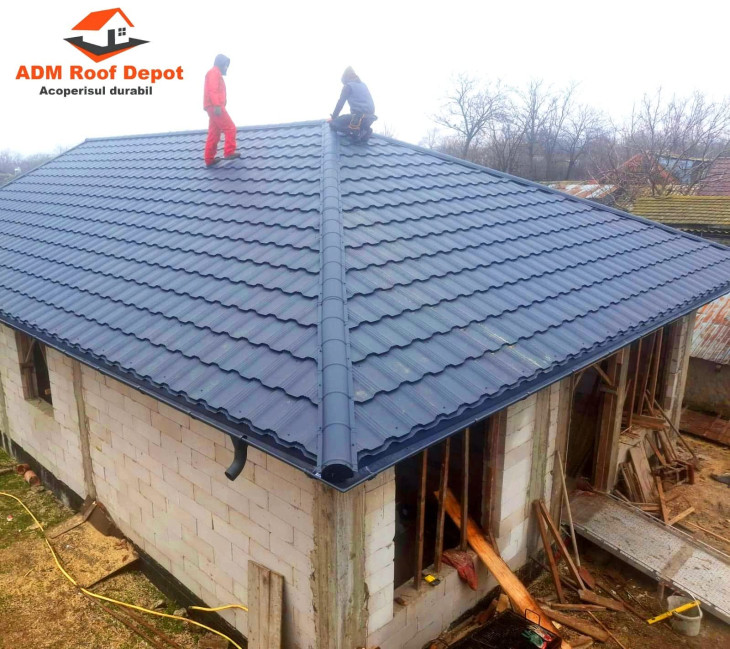 MONTAJ ACOPERIS TIGLA METALICA