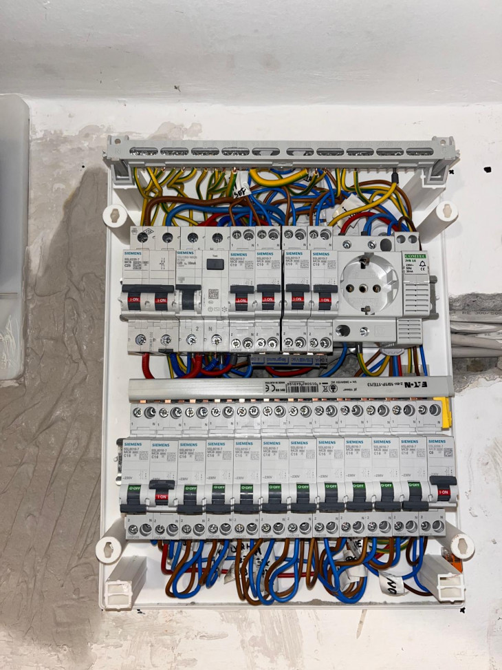 INLOCUIRE TABLOU ELECTRIC MONOFAZAT 16 CIRCUITE+RCBO