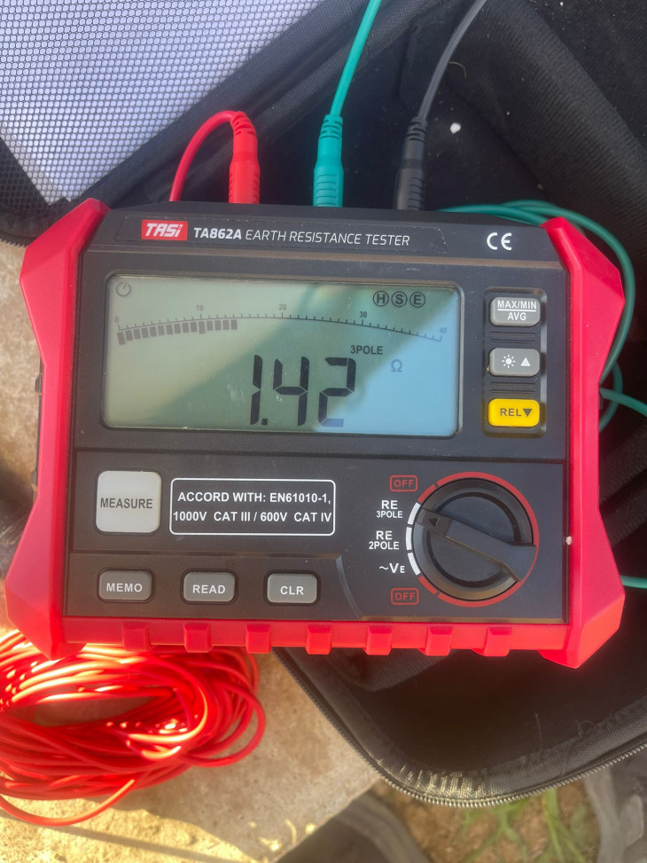 Executare priza de pamant verticala