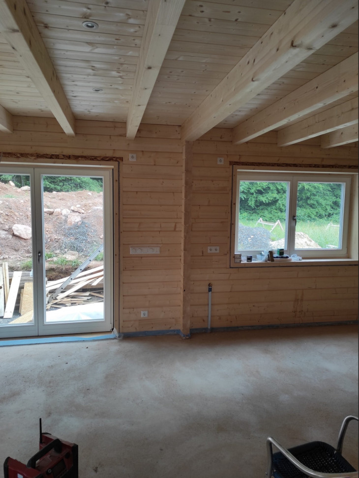 Instalatie electrica casa lemn