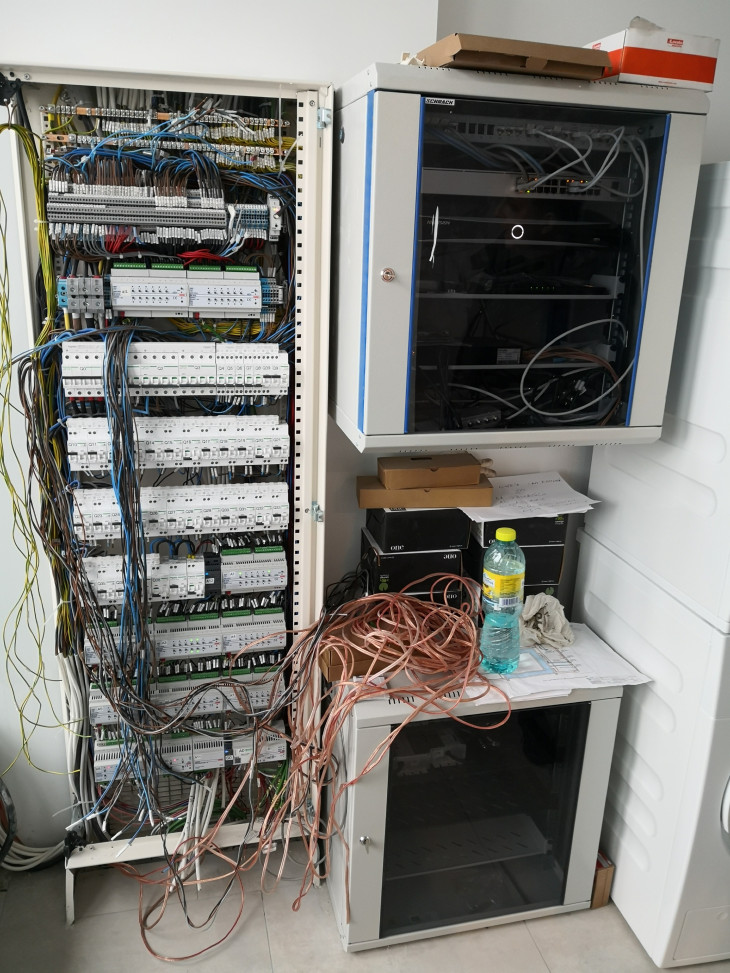 Instalatie electrica Penthouse Asmita Gardens Bucuresti