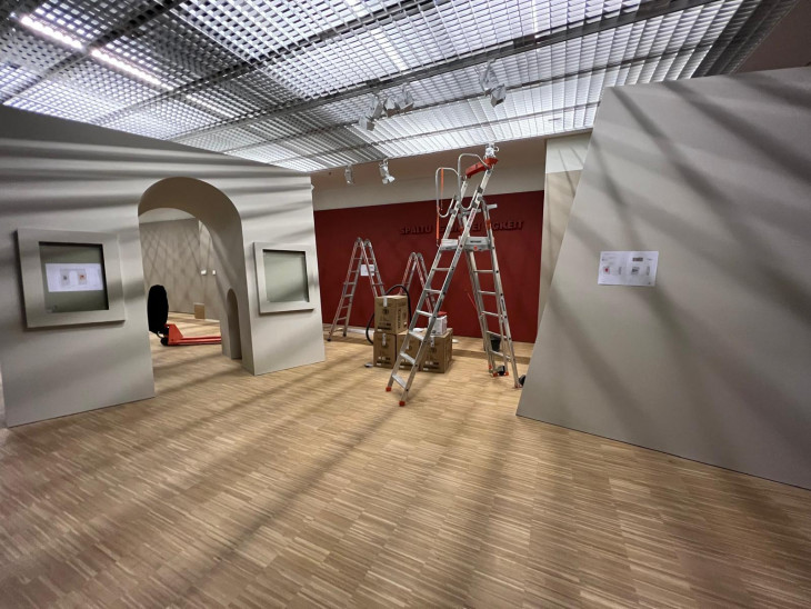 Reamenajare spatiu expozitional Bruxelles